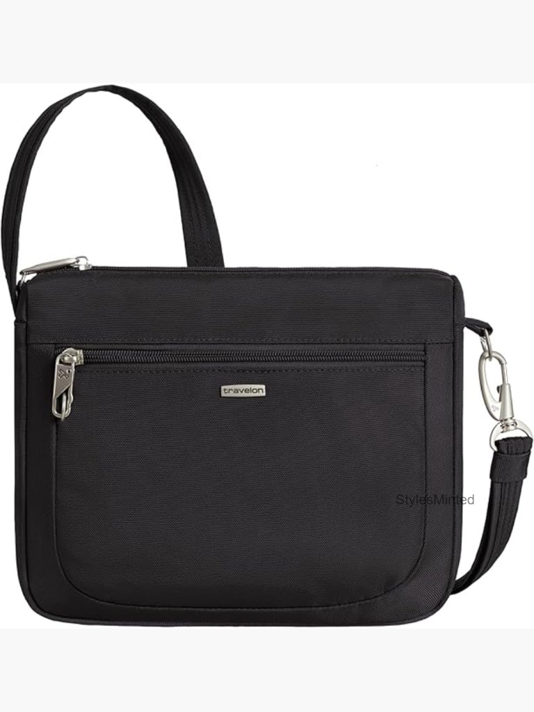 Anti-Theft Small East/West Crossbody Bag Rfid Blocking Travel Purse